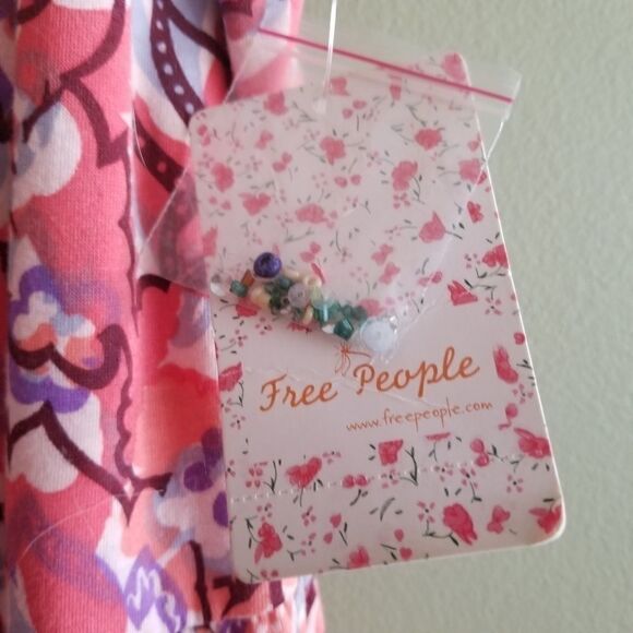 Free people Sun Dress. NWT. SZ L A-34.  A3416 - Picture 8 of 8